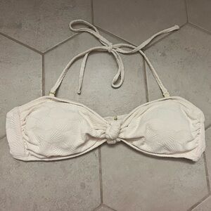 No Boundaries Cream Bikini Top